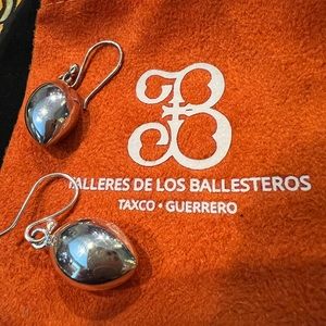 Silver Drop Earrings